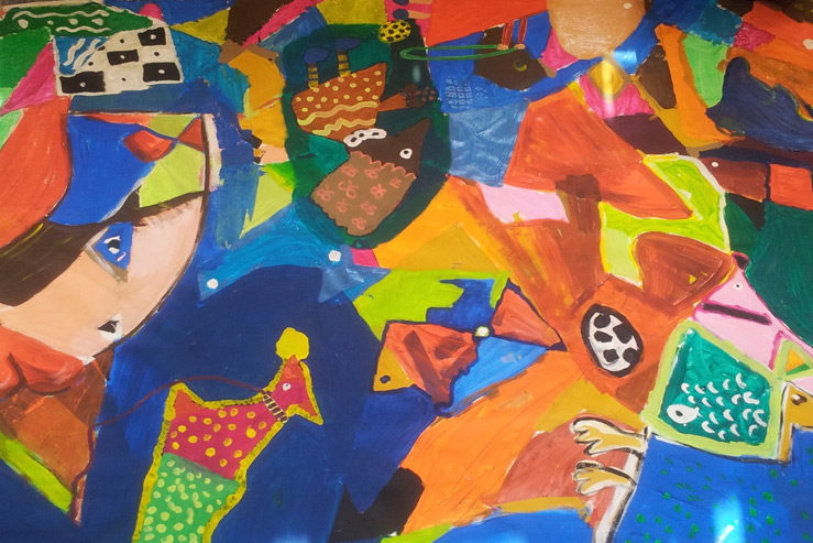 Eine Auseinandersetzung von 14 Schulen mit Picassos GUERNICA
