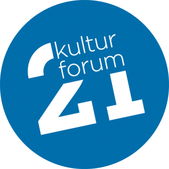 Kulturforum21 Logo blau