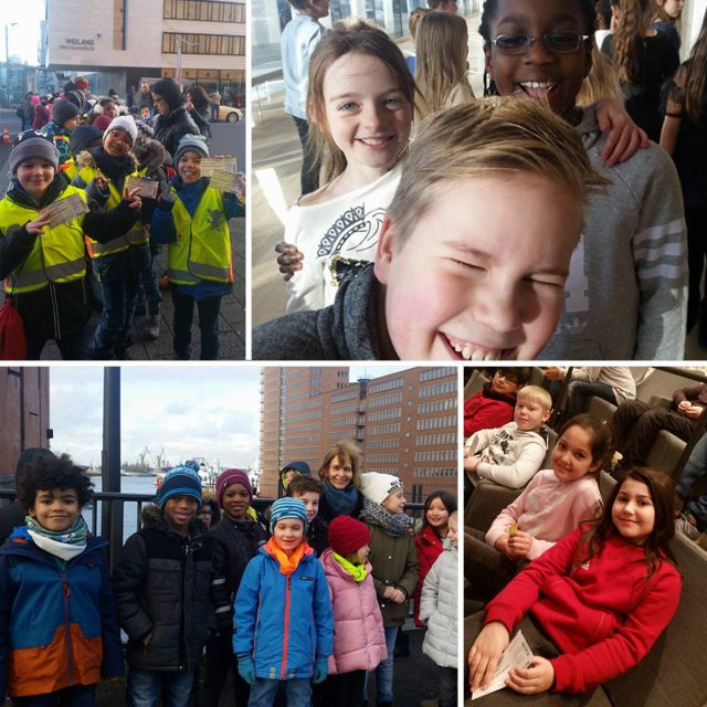 Schüler in der Elbphilharmonie