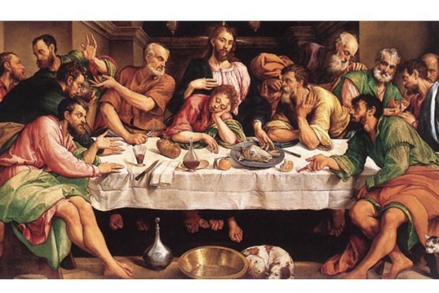 Jacopo Bassano, Das Abendmahl (um 1542)