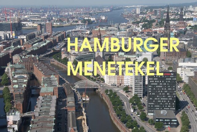 Pressekonferenz - Hamburger Menetekel