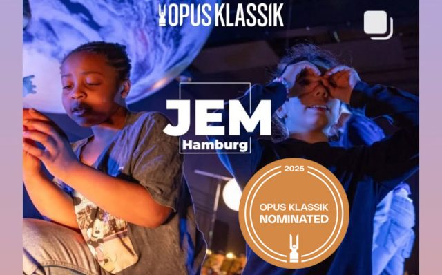JEM für OPUS KLASSIK Nachwuchspreis 2025 nominiert! Unsere PM